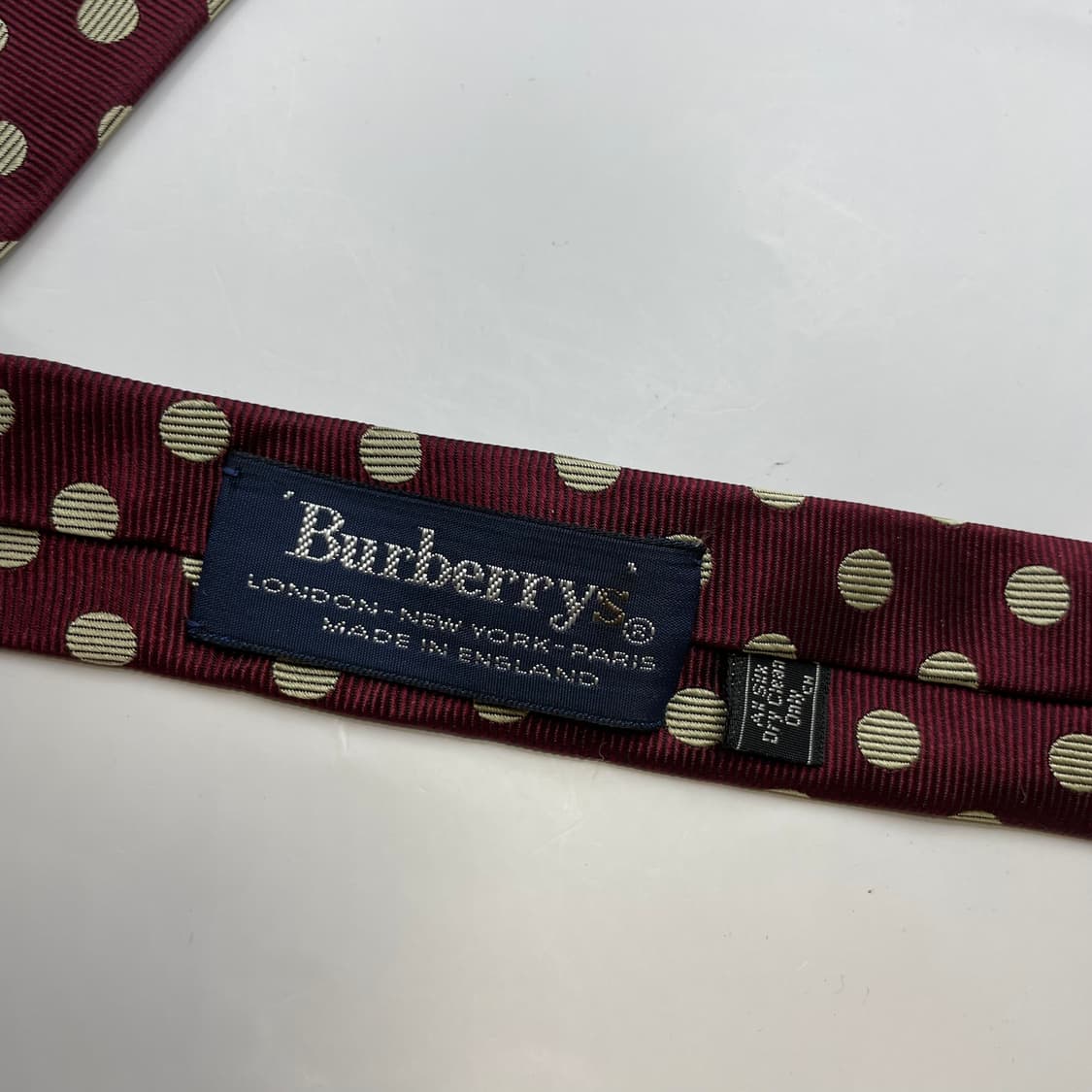 800) (BURBERRYS) 버버리 패턴 넥타이 상품이미지5