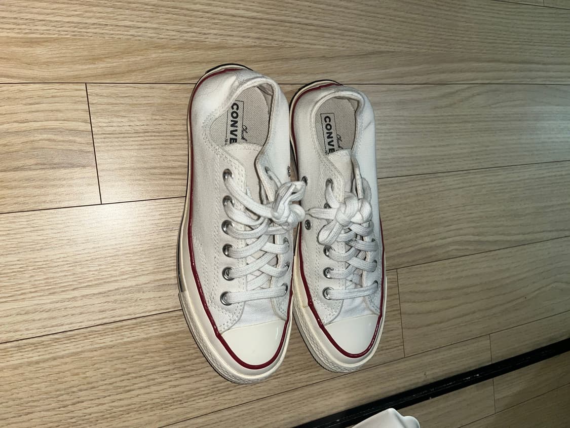 컨버스 척 70 로우 화이트 240 상품이미지4