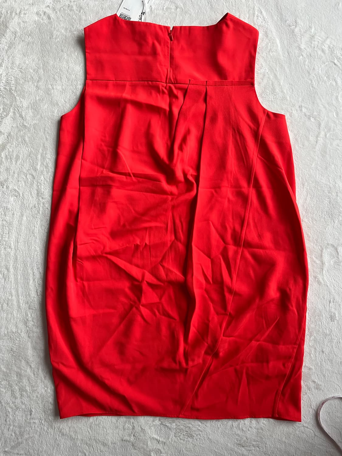 코스 코랄 오렌지 원피스 사이즈 38 새상품 상품이미지3