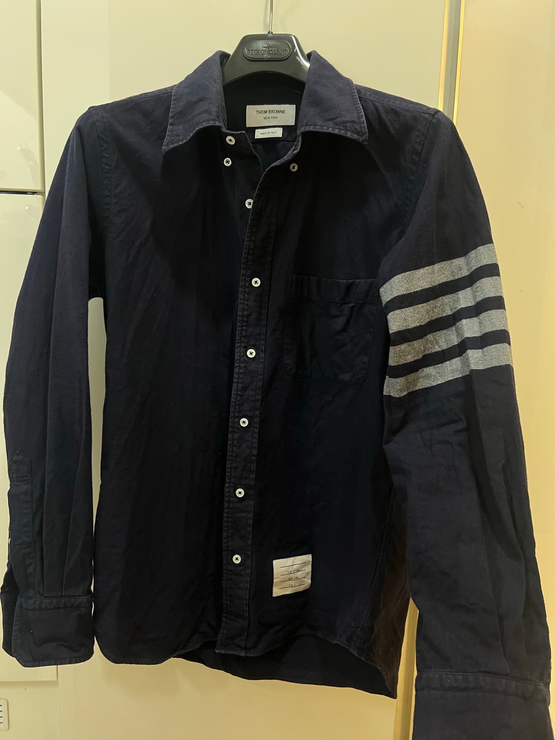 26fw 톰브라운 네이비 셔츠 2사이즈 상품이미지1