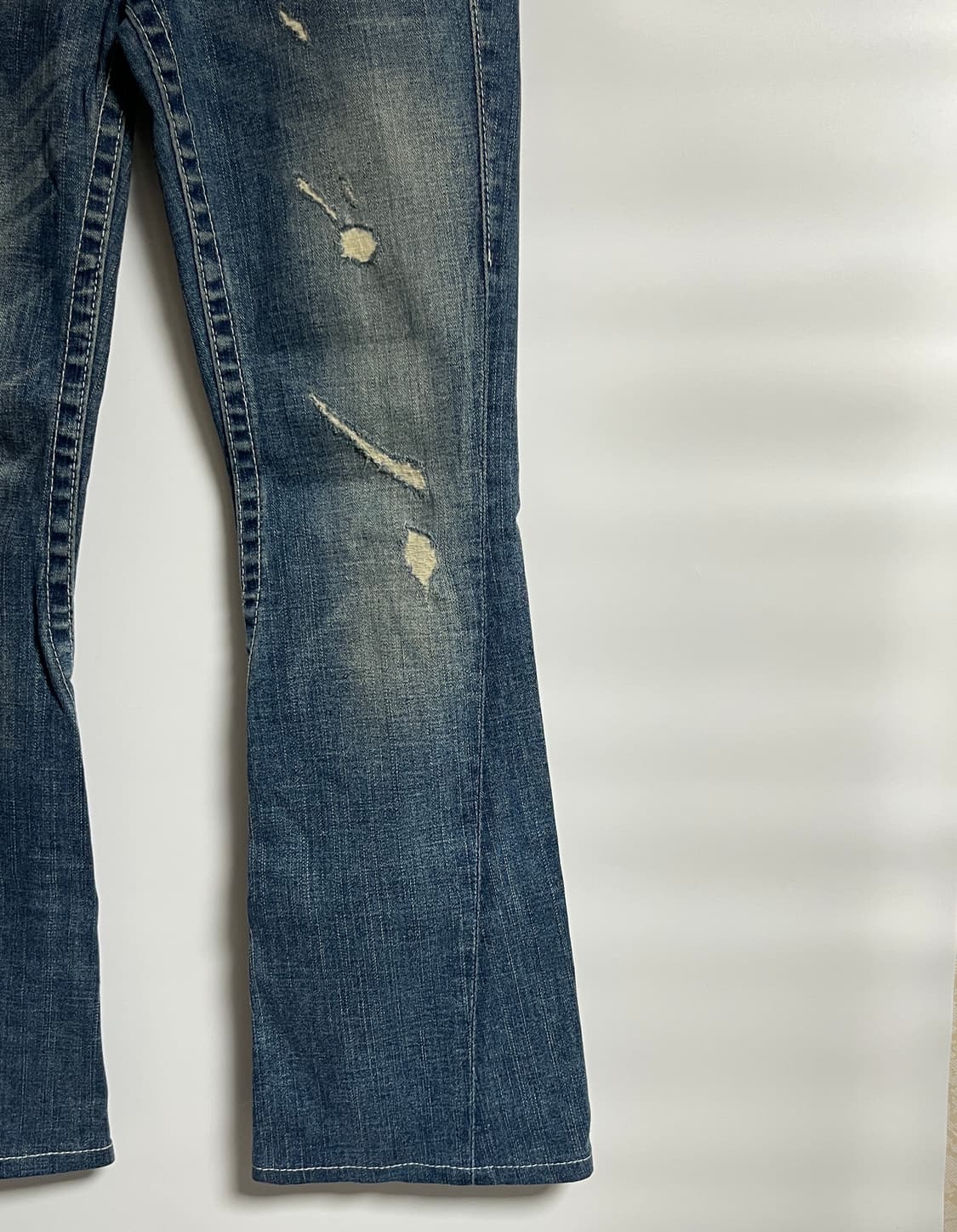 트루릴리젼 부츠컷 플레어진 데님 팬츠 청바지 27 상품이미지2