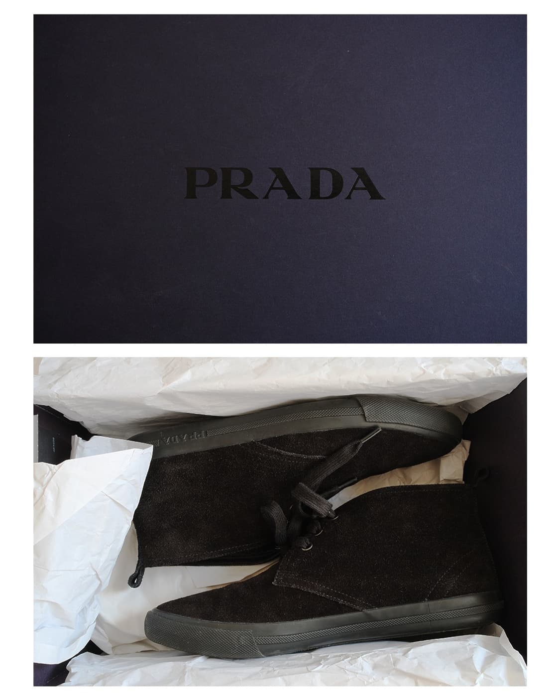 PRADA Suede Chukka boots 상품이미지7