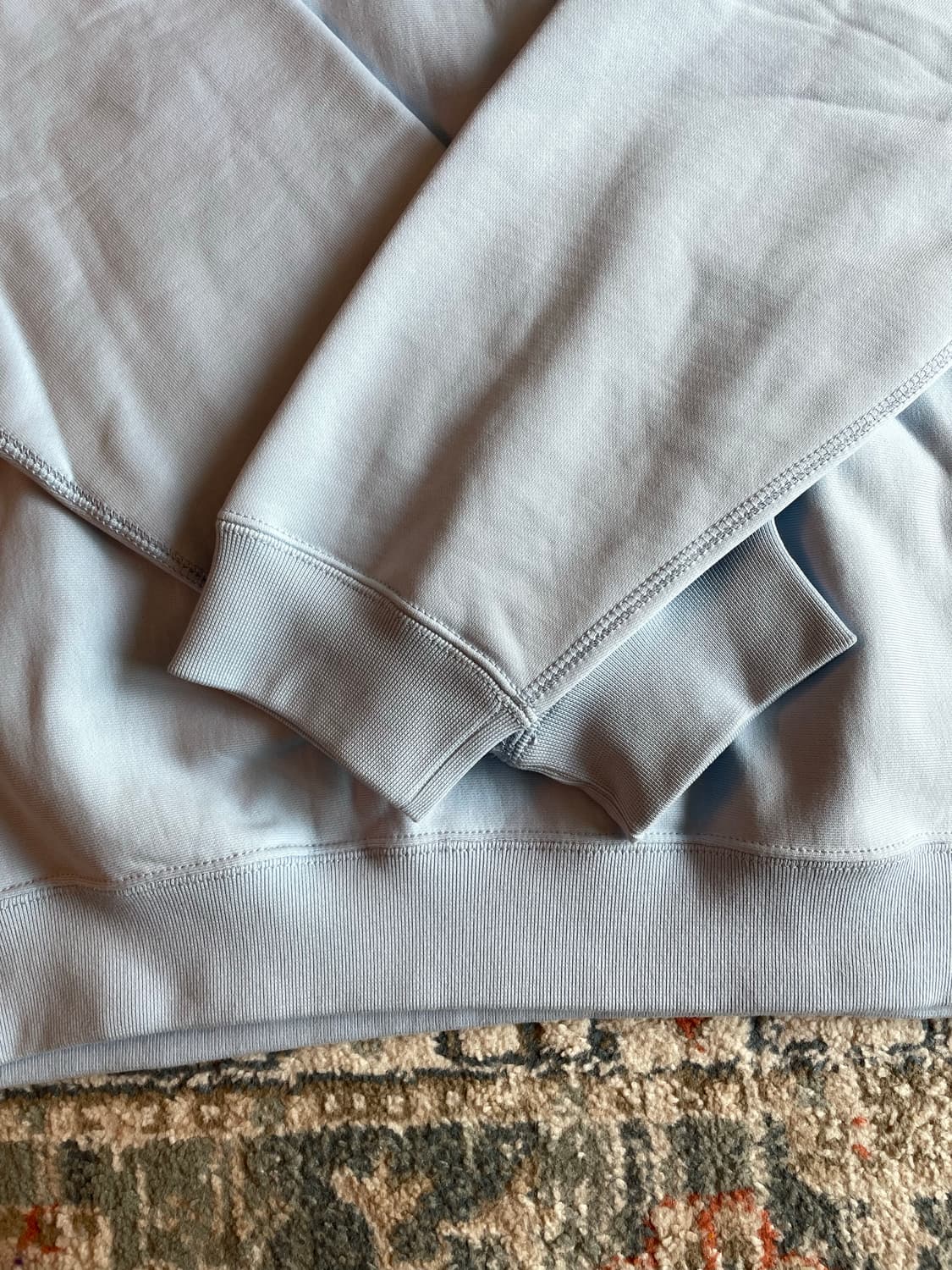 나이키 솔로 스우시 맨투맨 셀레스틴 블루 (새제품. XL) 상품이미지4