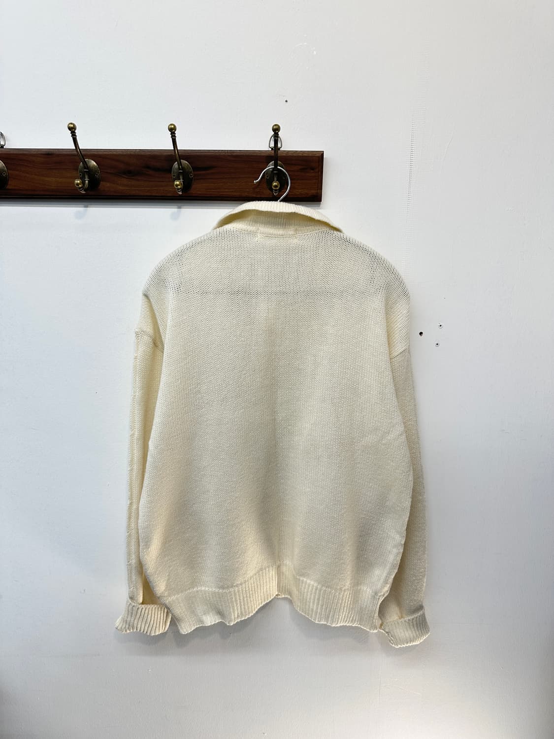 japan)프레드페리 니트 프레피룩 꽈배기니트 L 상품이미지5