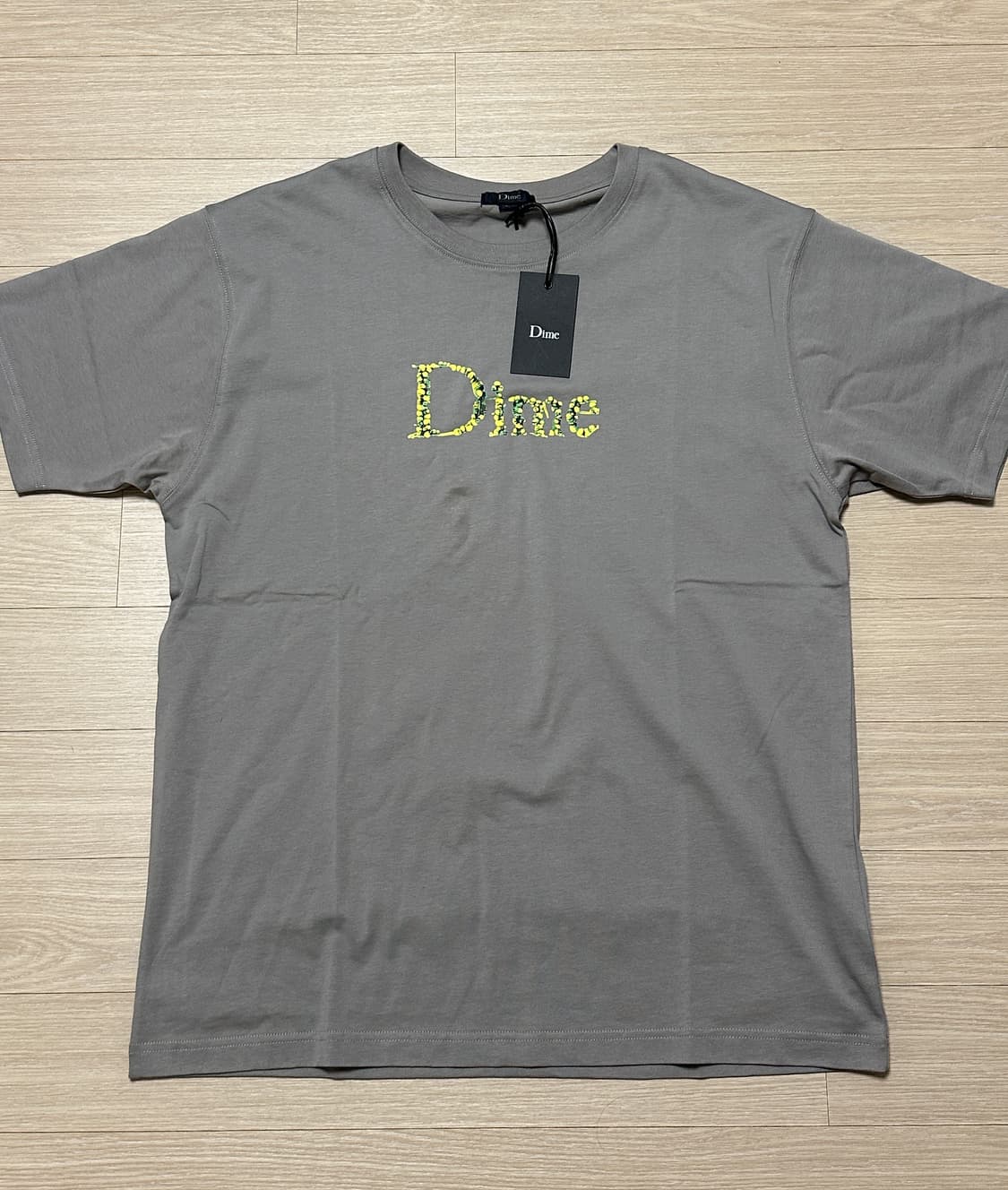 다임 dime classic skull t-shrit charcoal 상품이미지4