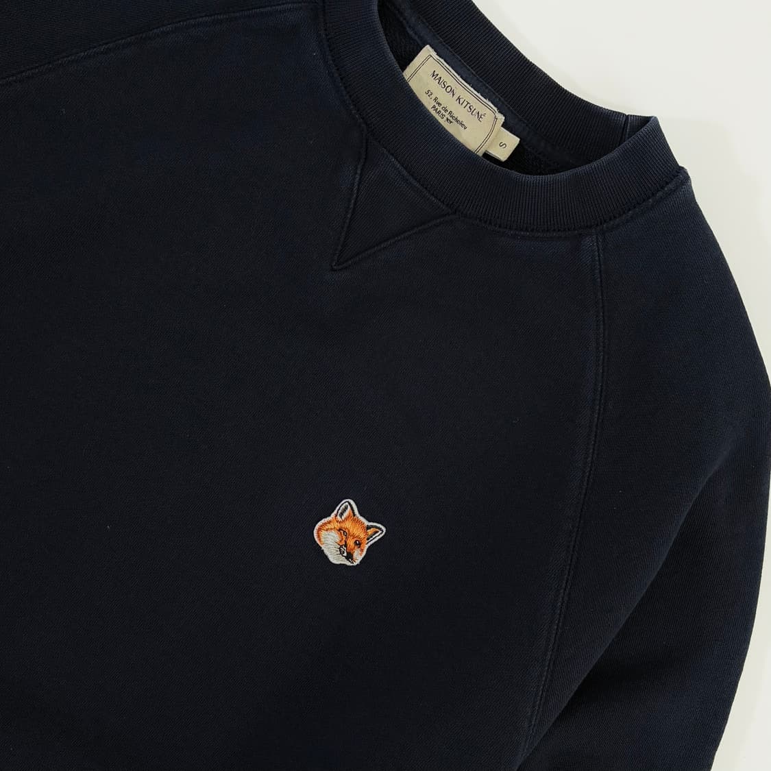 Maison Kitsune  메종 키츠네 코튼 폭스헤드 자수 맨투맨 상품이미지3