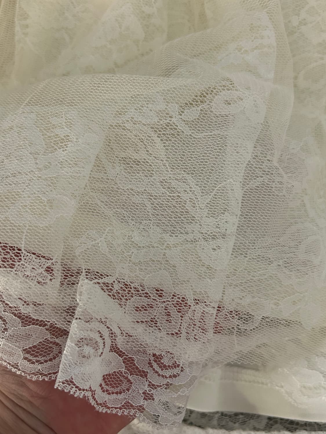 리즈리사 플라워 아이보리 스커트 상품이미지2