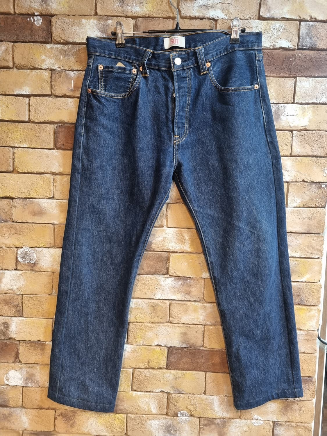 리바이스 501 모델의 빈티지 데님 팬츠 상품이미지1