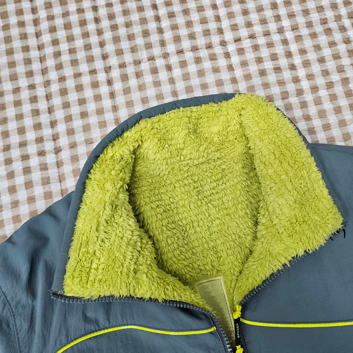 스파이더 리버시블 후드집업 자켓 남자100 상품이미지2