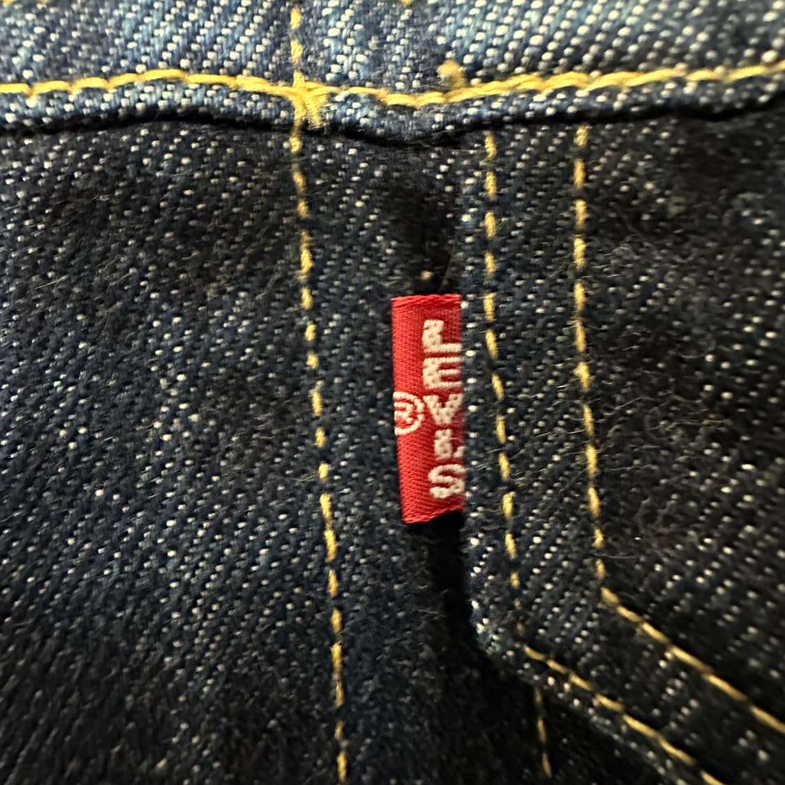 LEVI'S 71557 90's japan made BIG E denim 상품이미지3