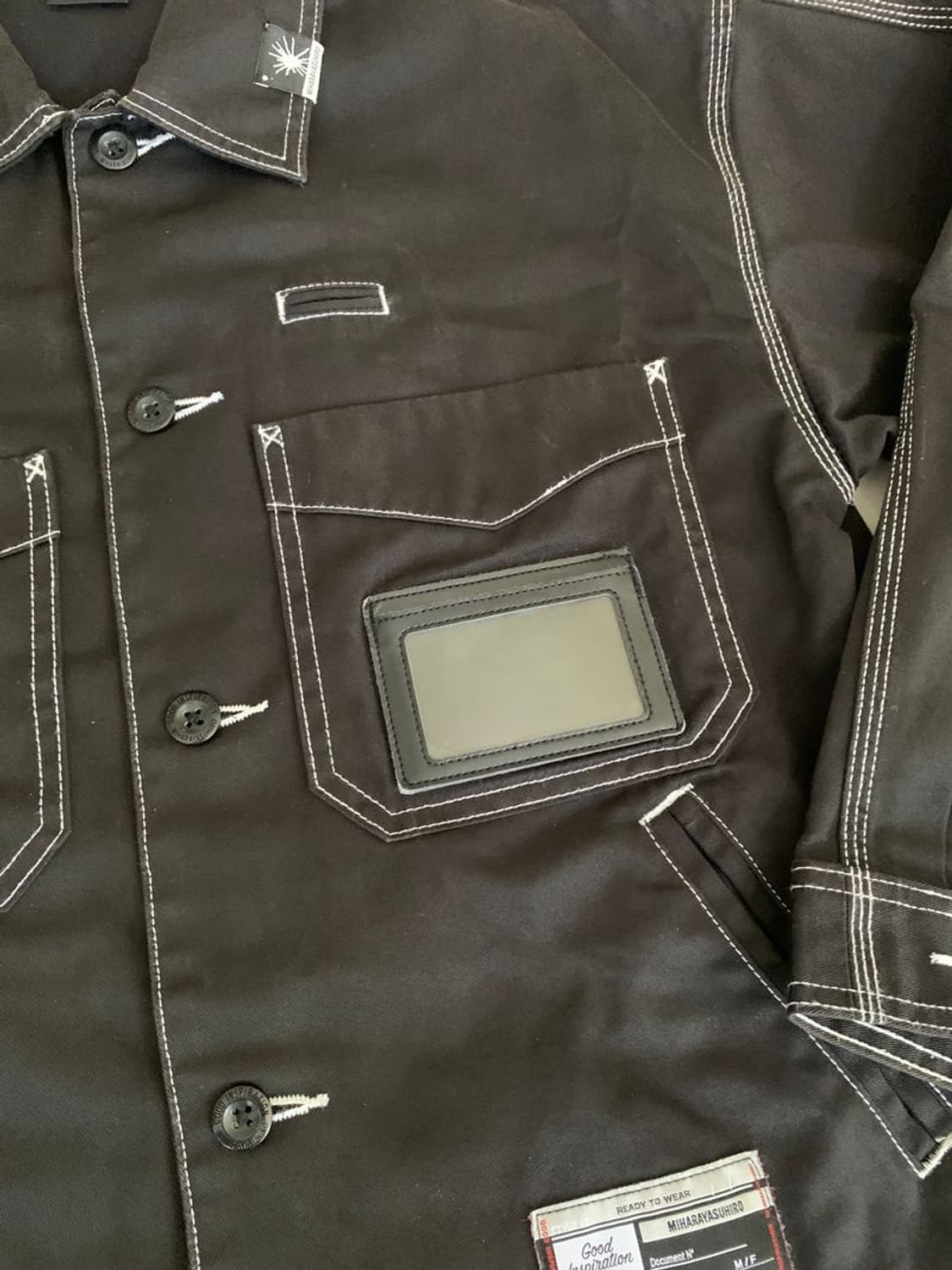 STITCH DESIGN DENIM JACKET 스티치 디자인 데님 재킷 상품이미지3