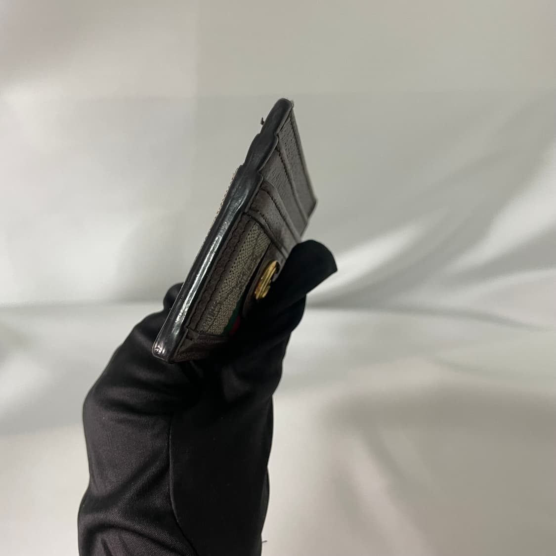 구찌 오피디아 카드지갑 브라운 GG수프림 단품 상품이미지3