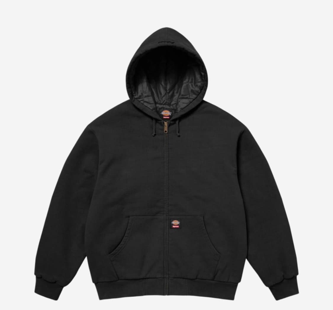 (L)슈프림 디키즈 퀄티드 후드집업 상품이미지1