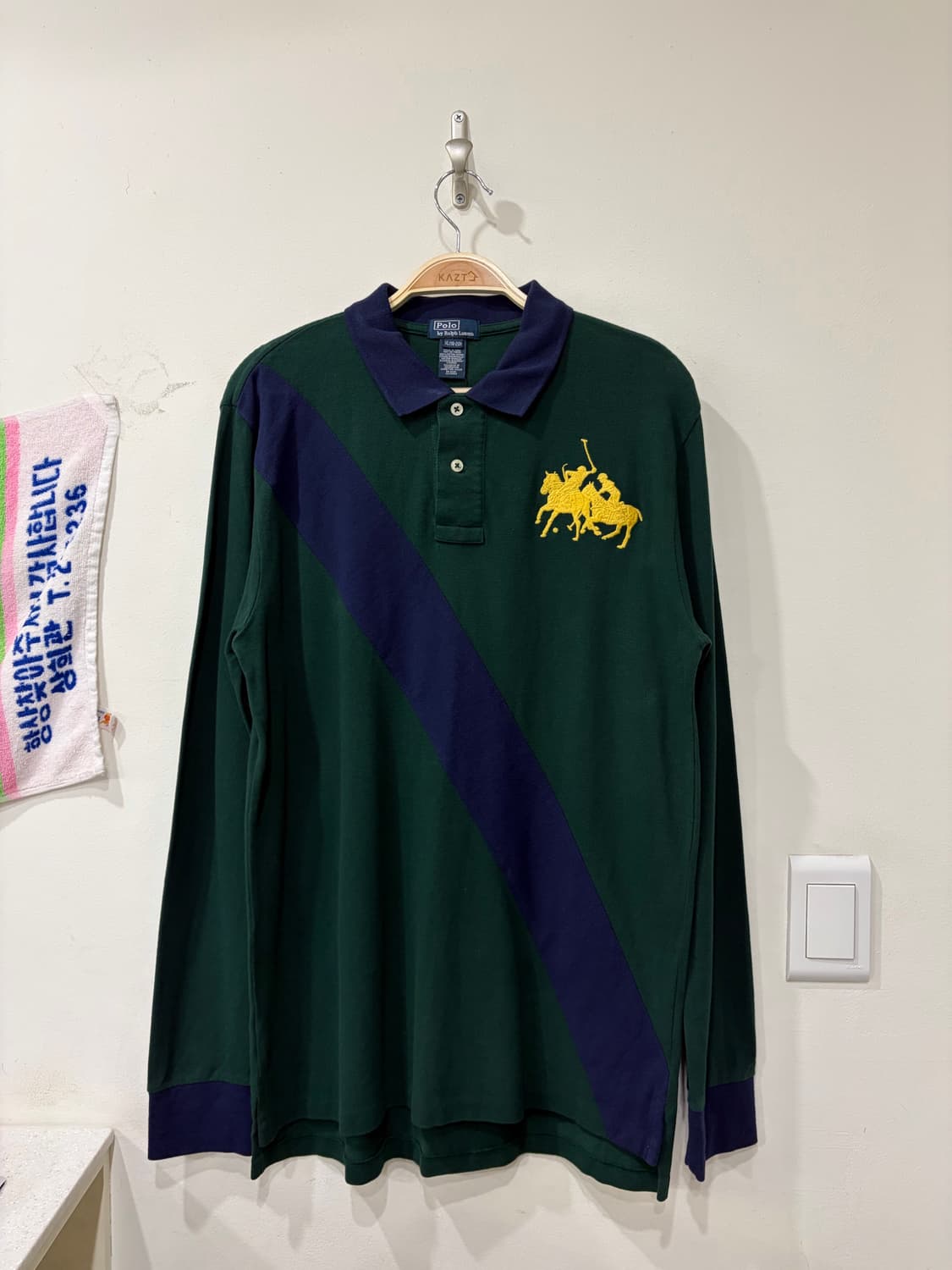 222. 폴로 기마로고 럭비티 카라티 상품이미지1