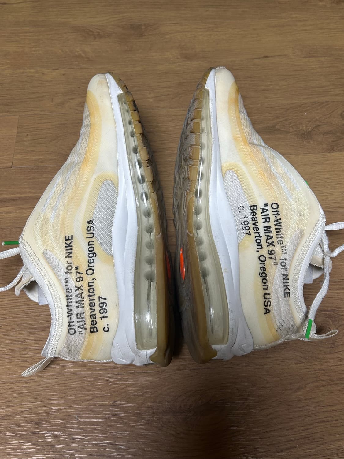 나이키 x 오프화이트 에어맥스 97 OG 더 텐 상품이미지5