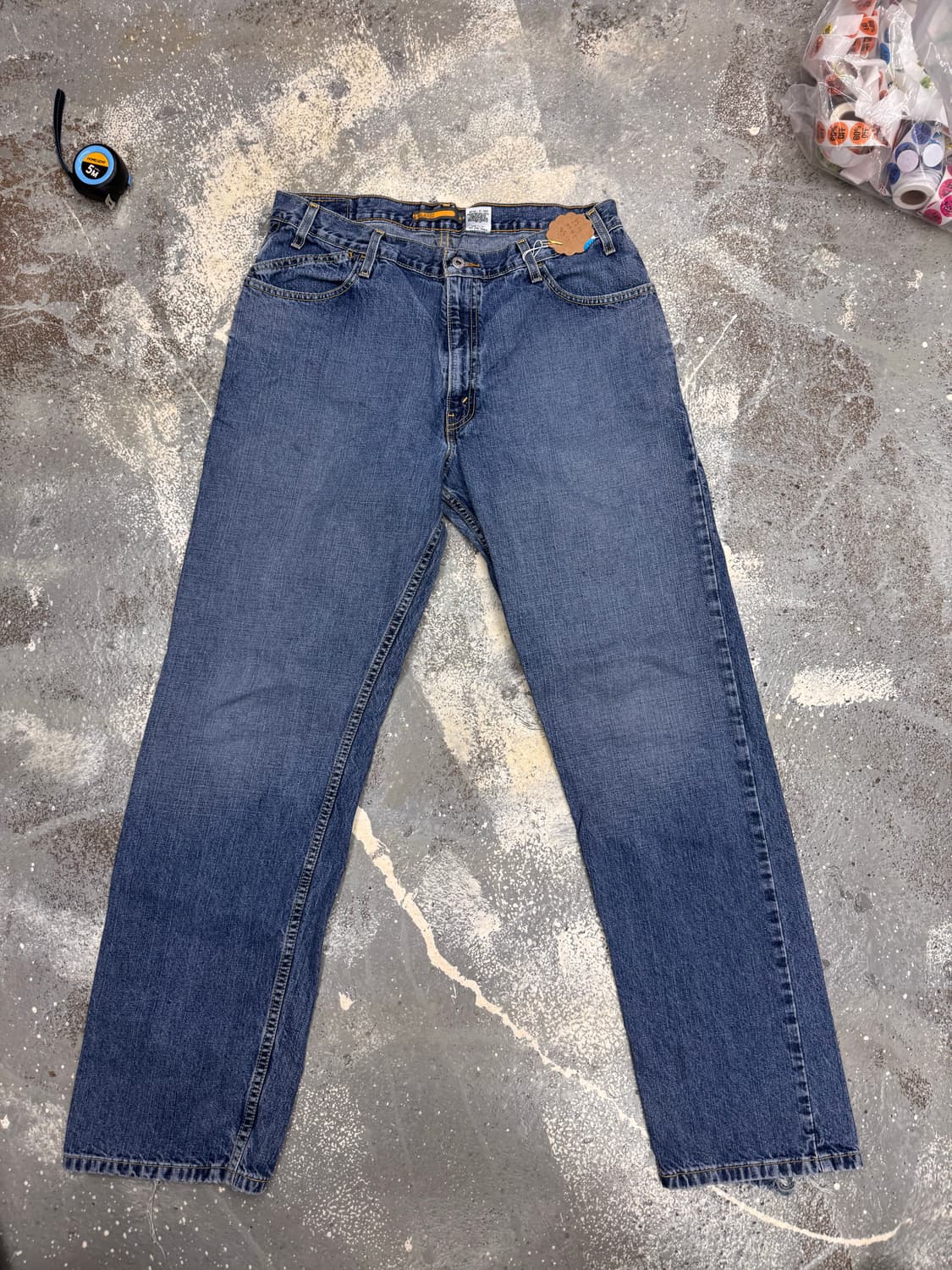 리바이스 실버탭 레어템 실측 사진참고 상품이미지2