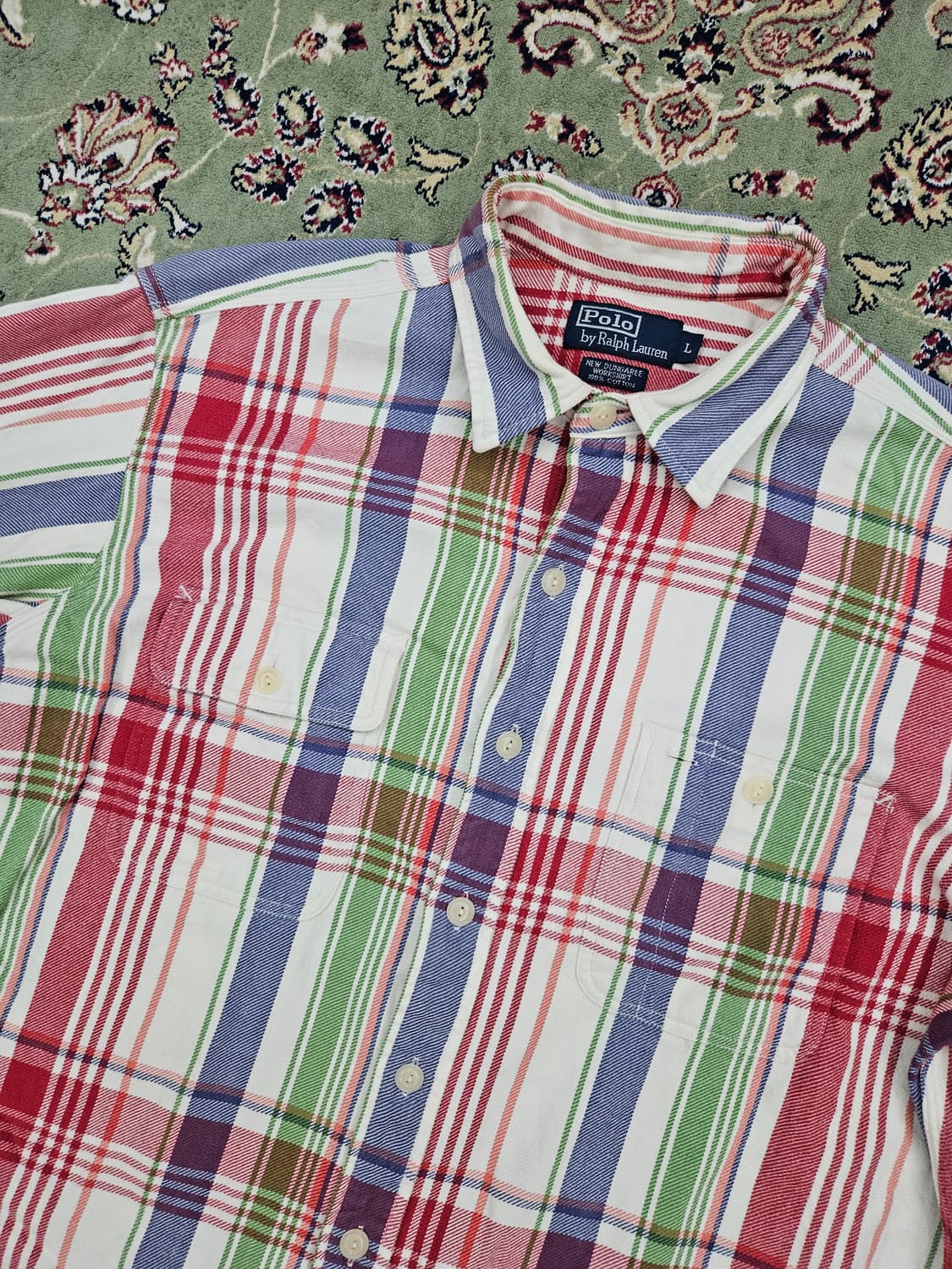 [최종할인] 올드 폴로 NEW DUNGAREE WORKSHIRTS 105 상품이미지2