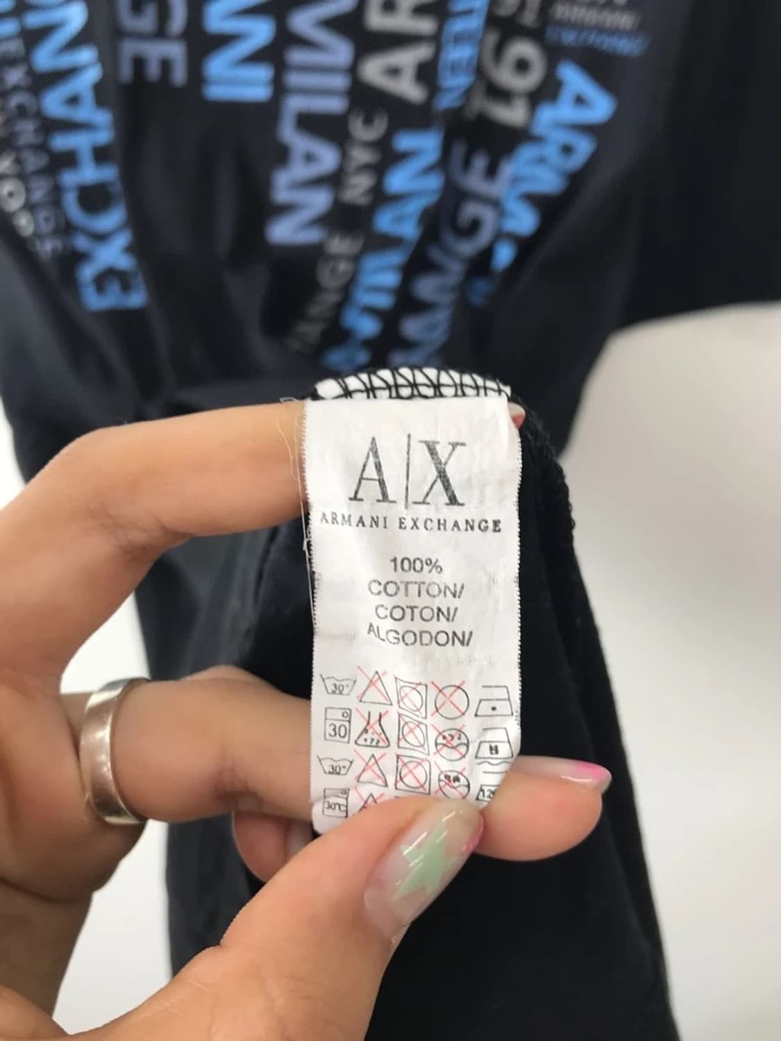 Armani Exchange Logo Tee 상품이미지5