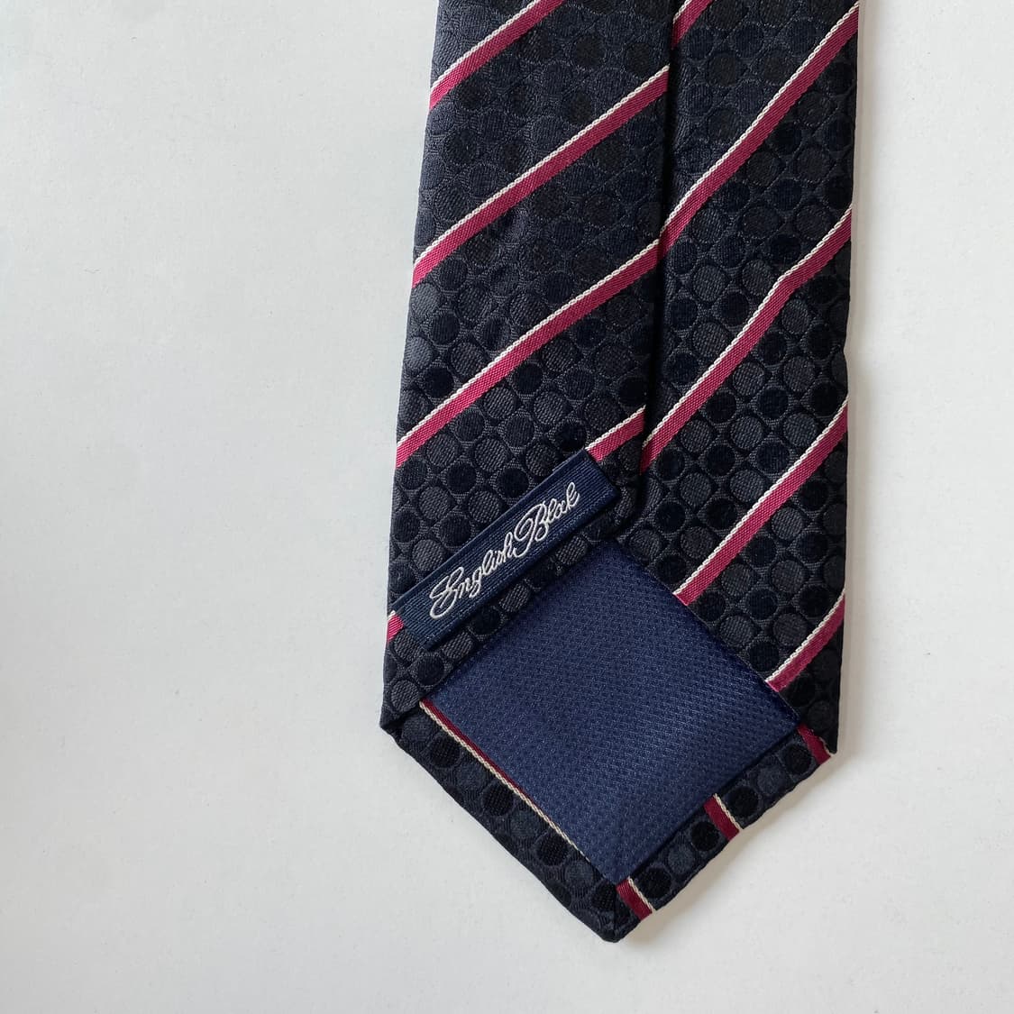 아쿠아스큐텀 정품 명품 넥타이 실크100 8.3cm 상품이미지6