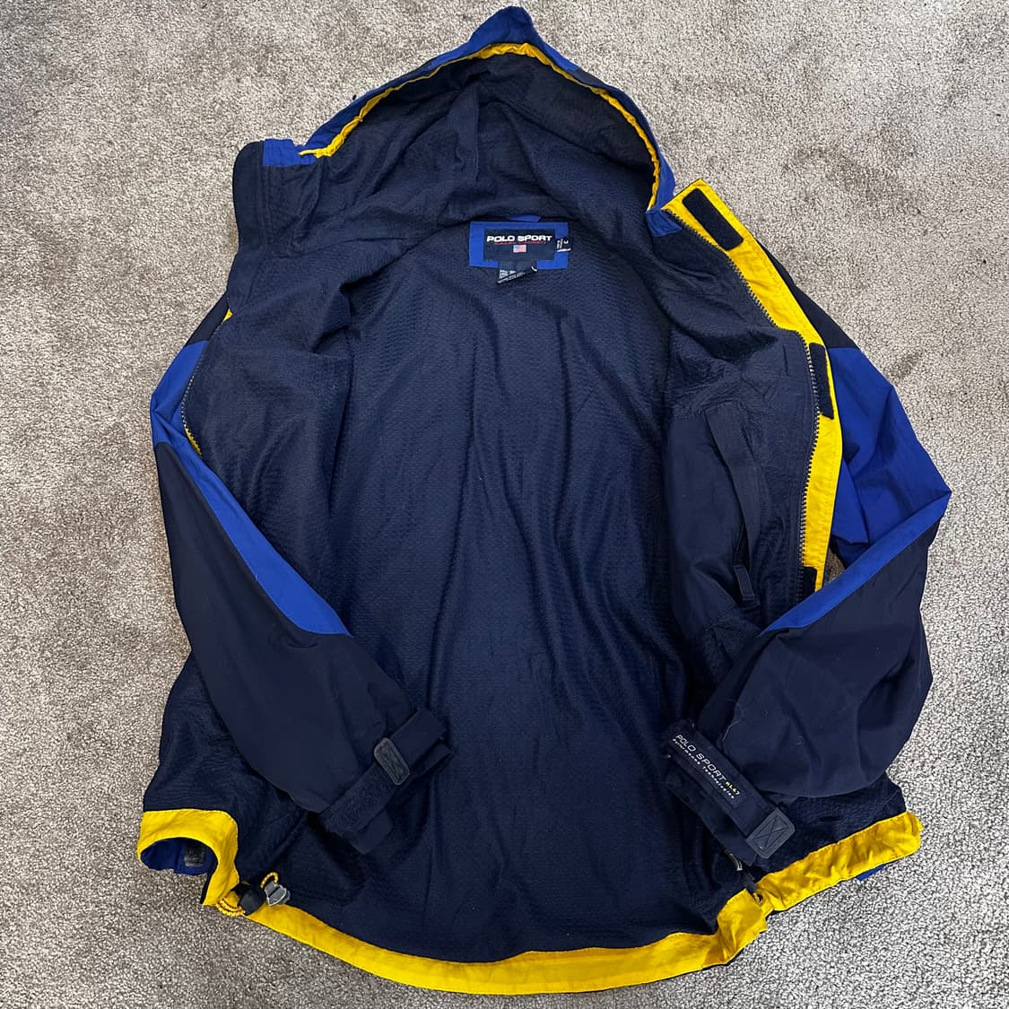 폴로 90s 폴로스포츠 배색 윈드브레이커 자켓M 상품이미지7
