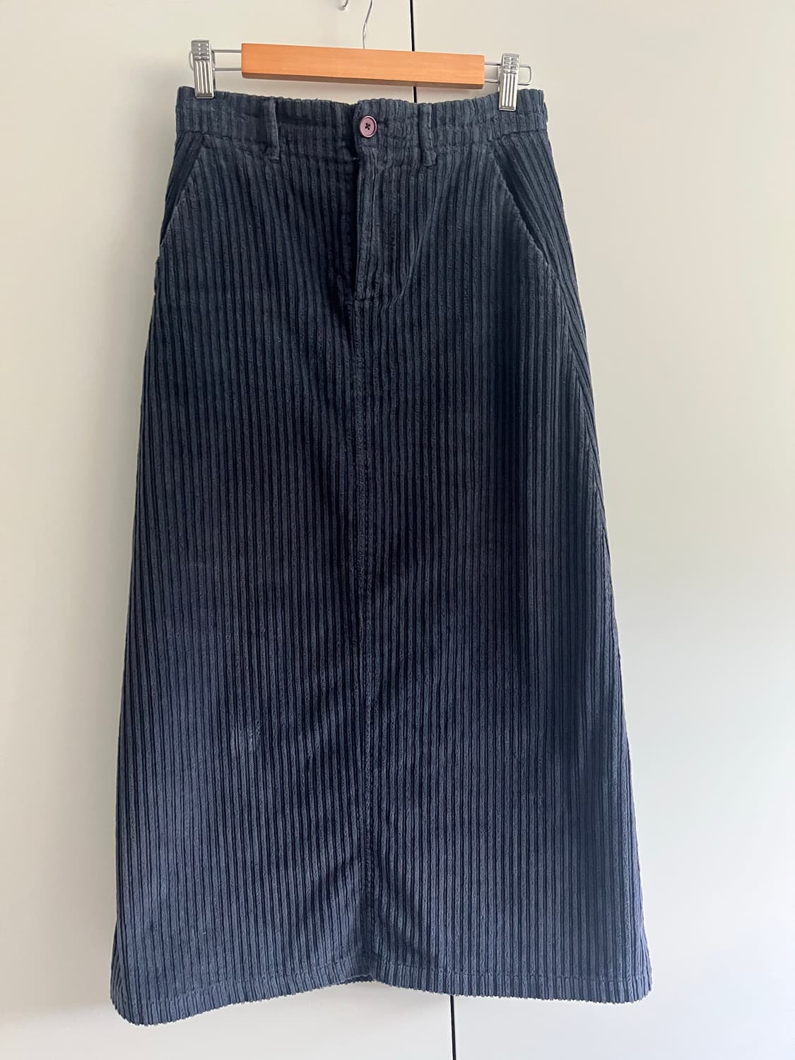 Neithers Corduroy Skirt navy 상품이미지1