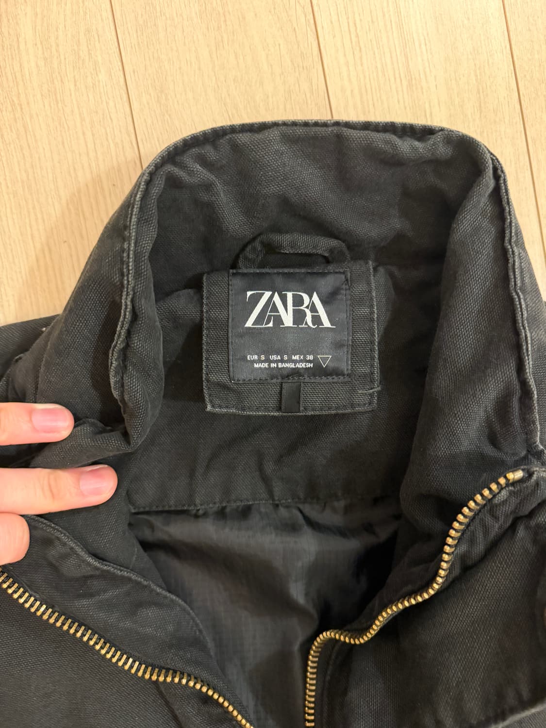 자라 야상 s 상품이미지4