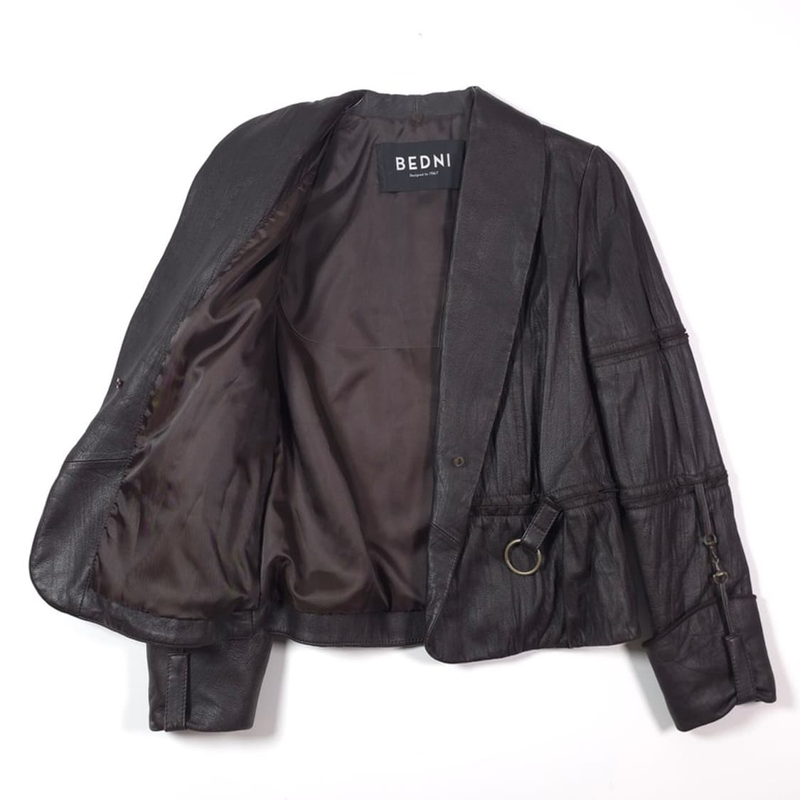 BEDNI 이태리 천연 양가죽 숏 자켓 55 상품이미지5