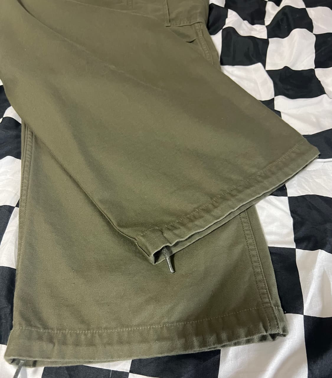 나이젤카본 아미카고팬츠 30사이즈(다크그린올리브) 상품이미지5