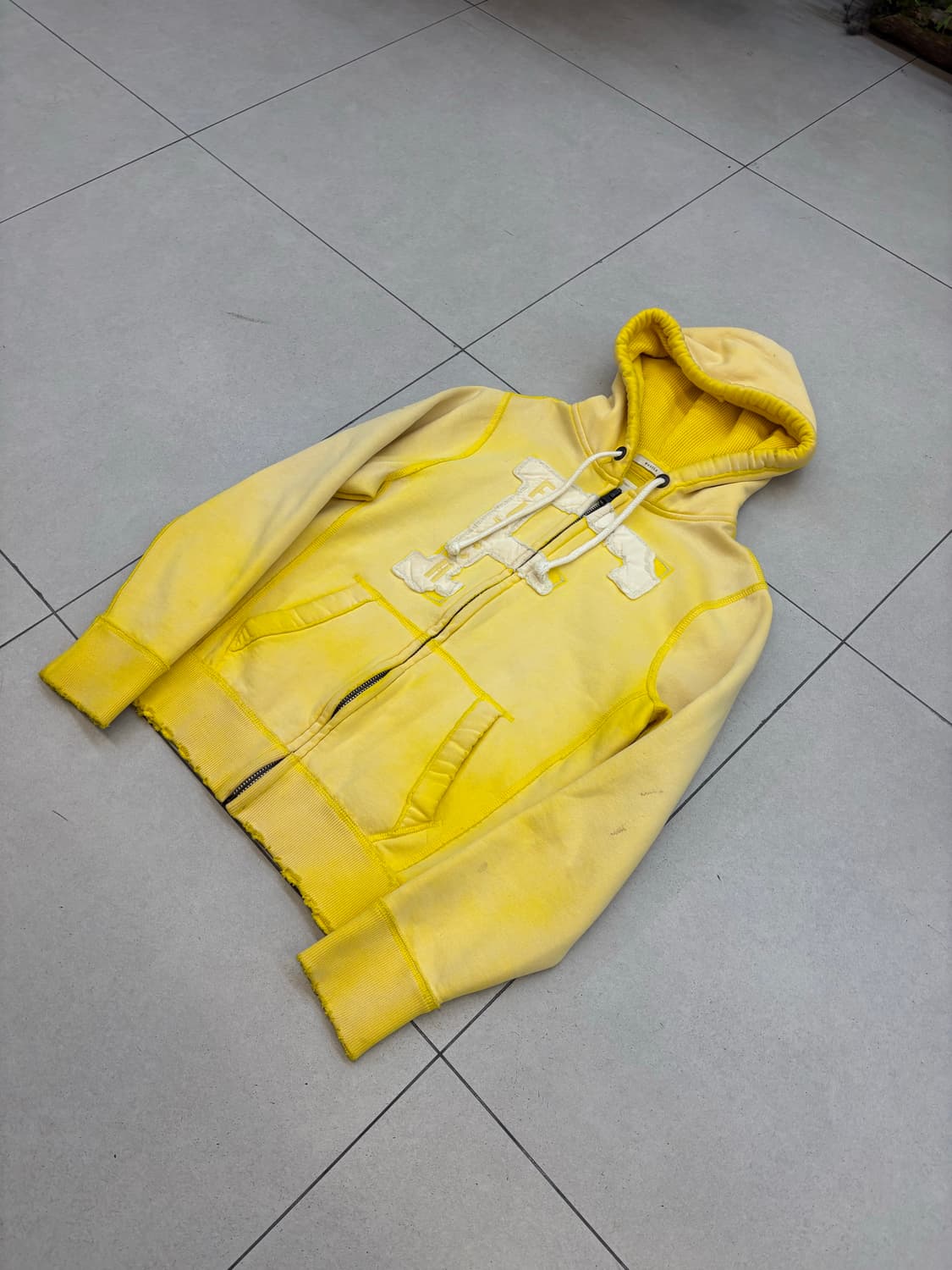 아베크롬비 피치 후드집업 옐로우 상품이미지3