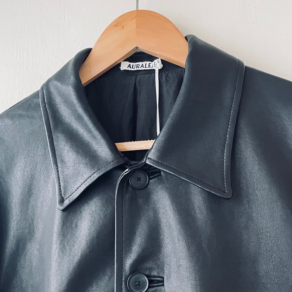 오라리 26ss 램 레더 자켓 3 상품이미지4