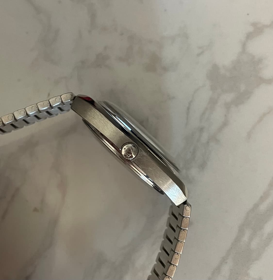 오메가 씨마스터 테레비 올리브그린 데이데이트 오토매틱 빈티지 시계 상품이미지4