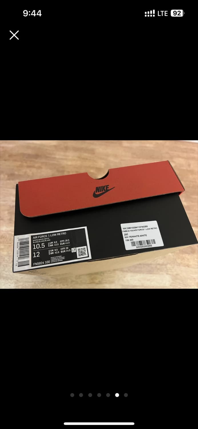 나이키 에어포스1 화이트 쥬얼 뽈록이 상품이미지6