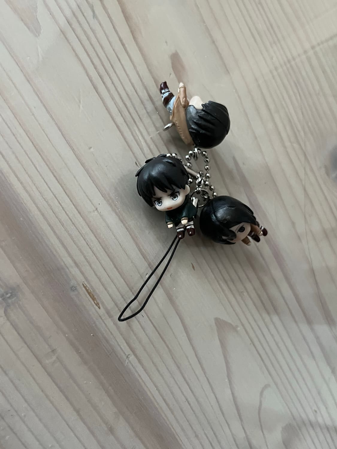 진격의거인 대롱가챠 대롱키링 리바이 미카사 에렌 판매 상품이미지3