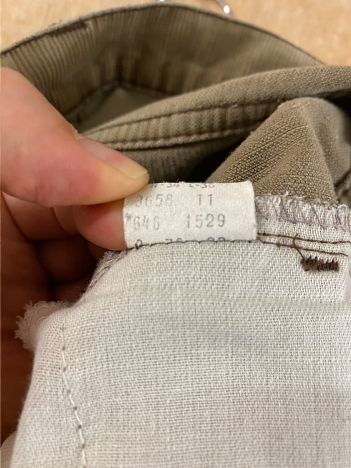 70's LEVI'S 646 bell bottom pants 벨보텀 팬츠 상품이미지10