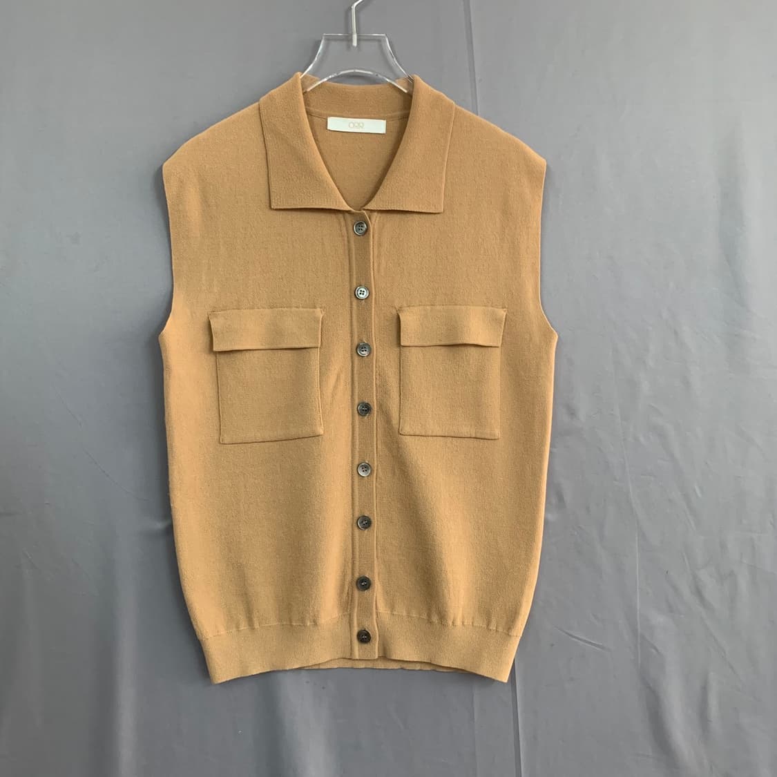 M ORR 오르 썸머 피케 베이지 니트 조끼 베스트 상품이미지2