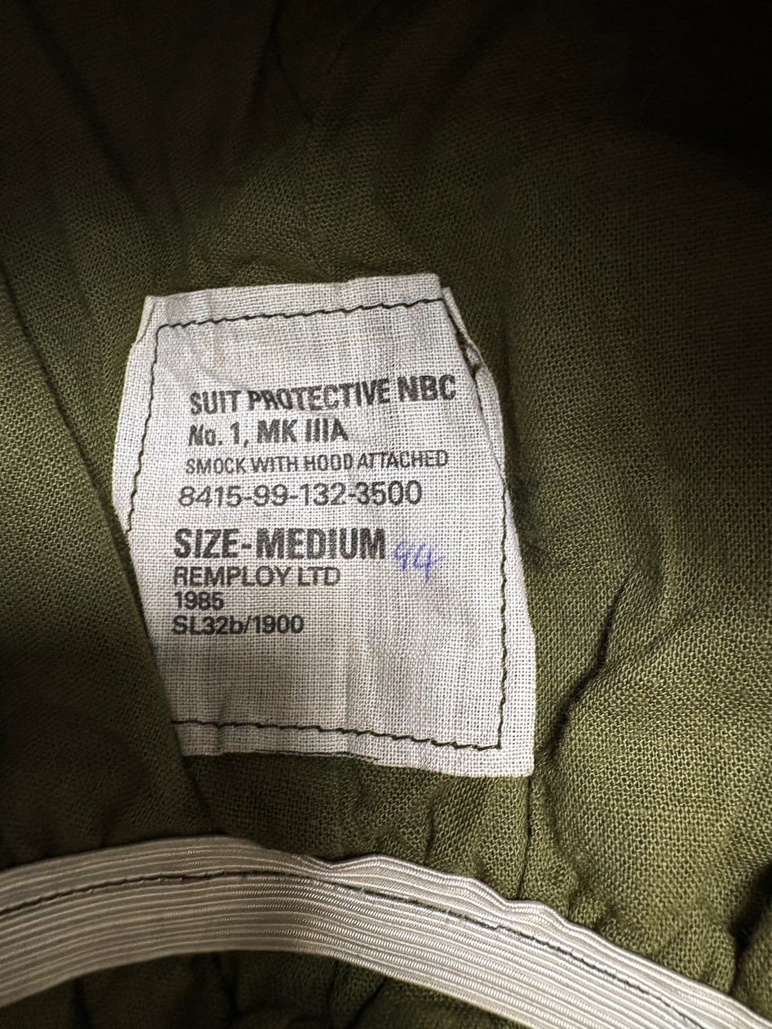 80‘s 영국군 아노락 후드 점퍼 (105상당) 상품이미지6