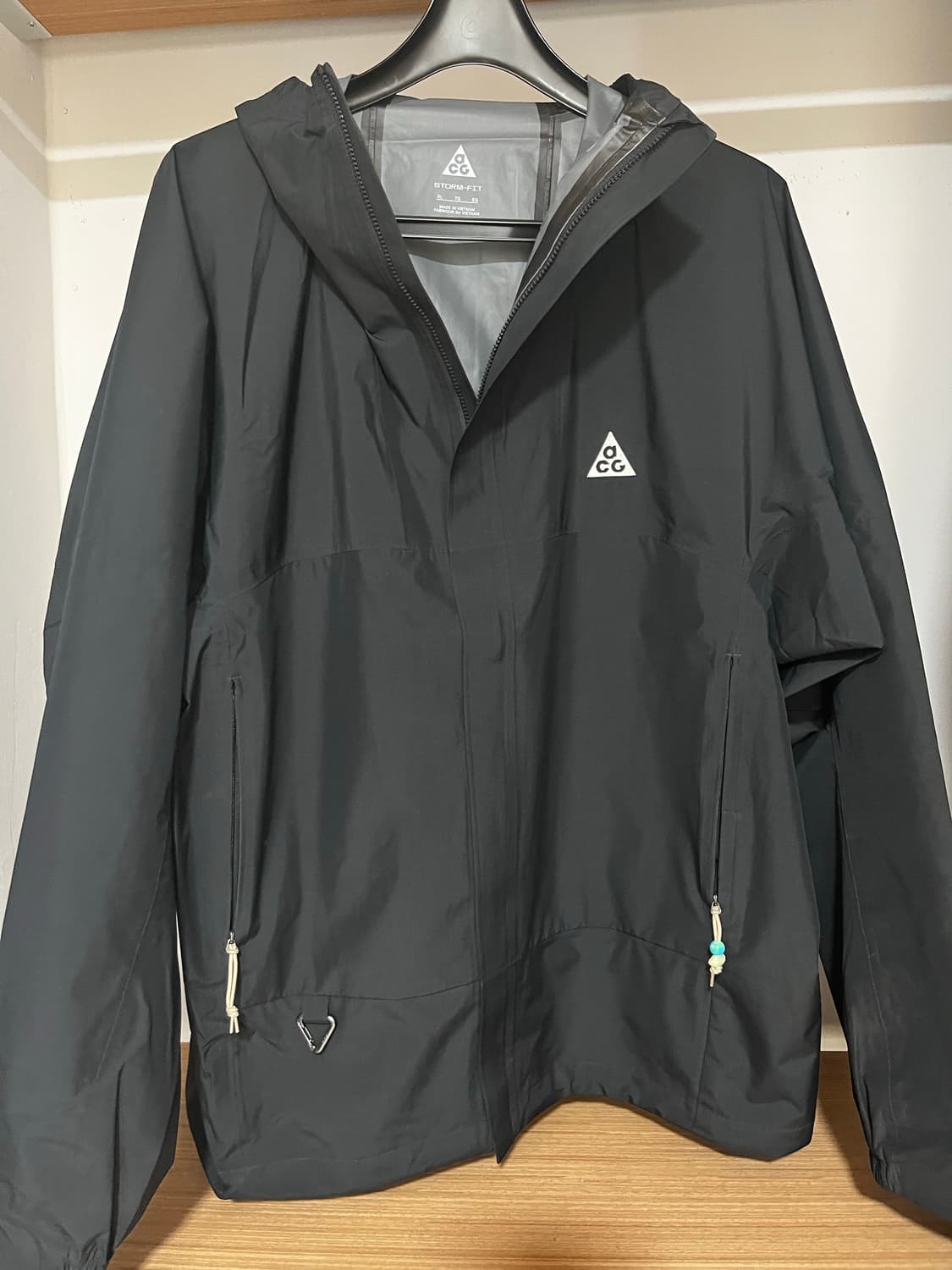 ACG 스톰핏 ADV 케스케이드 레인 풀 집 자켓 블랙  상품이미지1