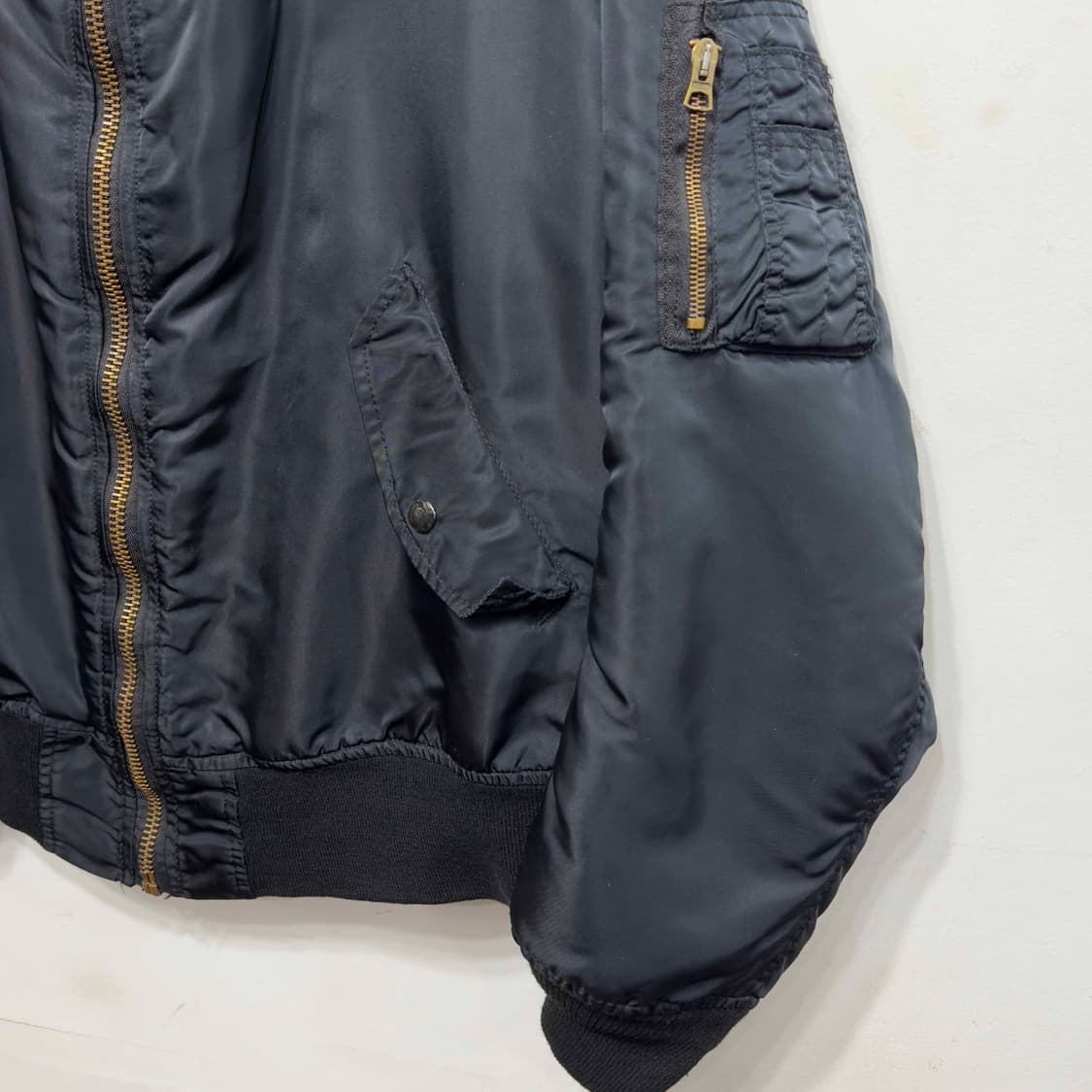 90s 알파인더스트리 민수용 MA-1 항공점퍼 USA 상품이미지3