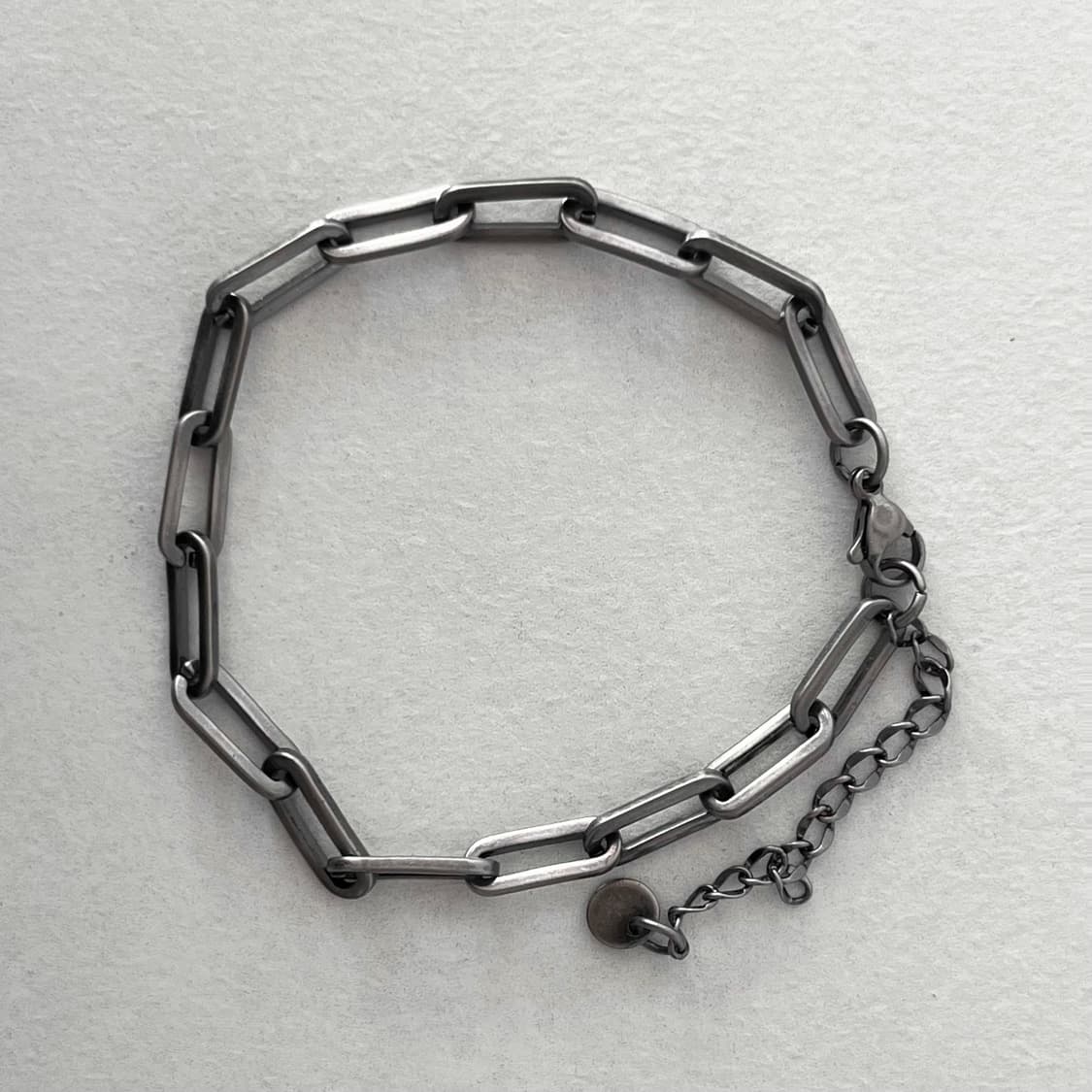 빈티지 애쉬 체인 팔찌 상품이미지1