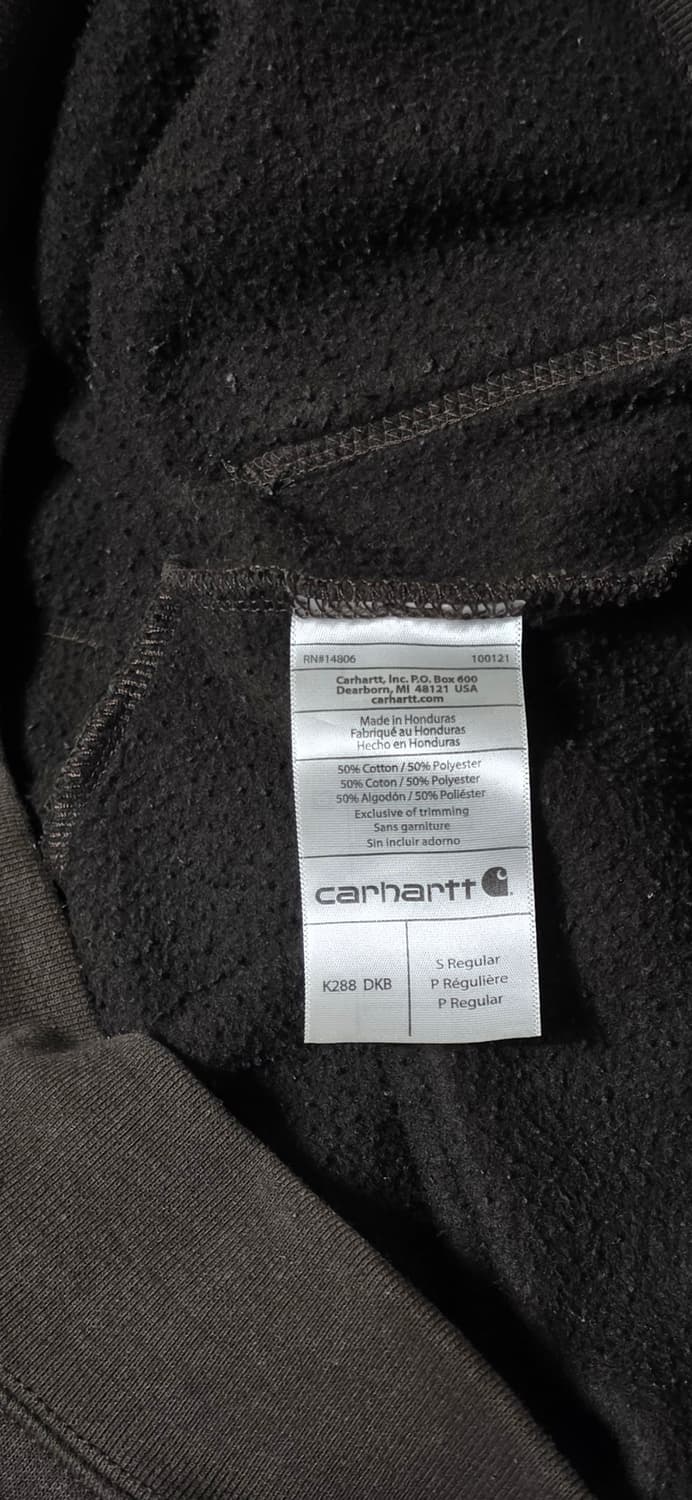 칼하트 오리지날핏 브라운 후드티 S 상품이미지4