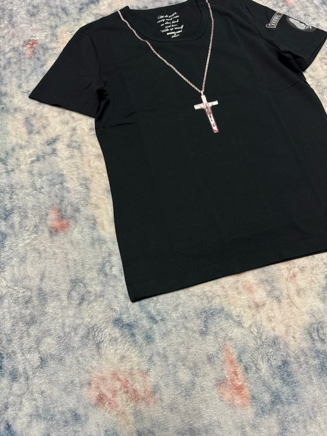 Backlash x roen rosary necklace top 상품이미지5