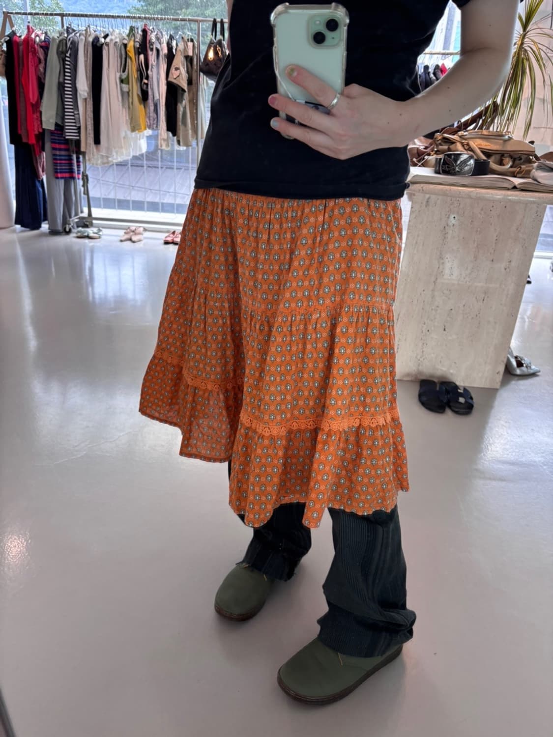 Vintage beams Skirt 상품이미지1