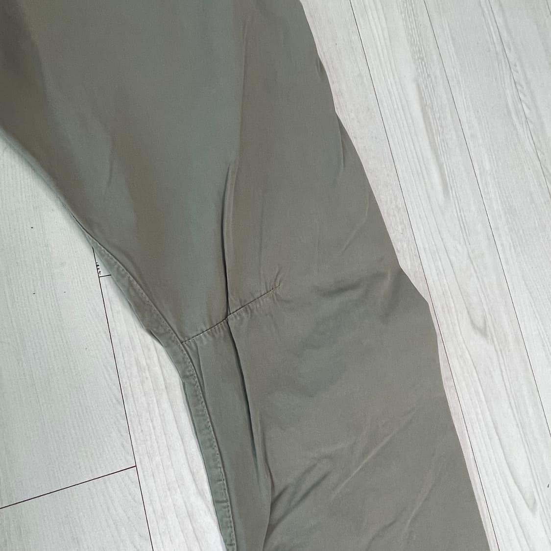 에너기 카키 그레이 면바지 38인치 상품이미지10