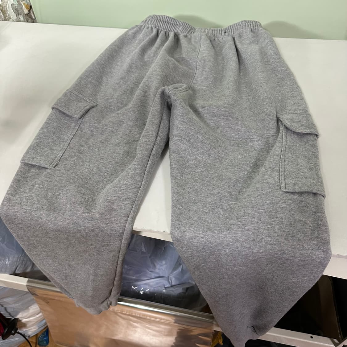 XXL 나이키 레귤러핏 기본로고 카고 코튼 밴딩 조거팬츠 상품이미지6