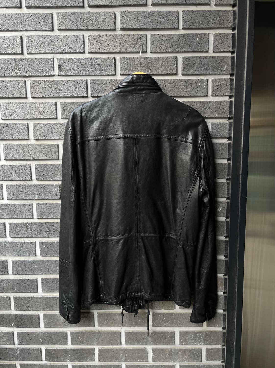 lambskin 천연 양가죽 자켓 블랙 상품이미지10