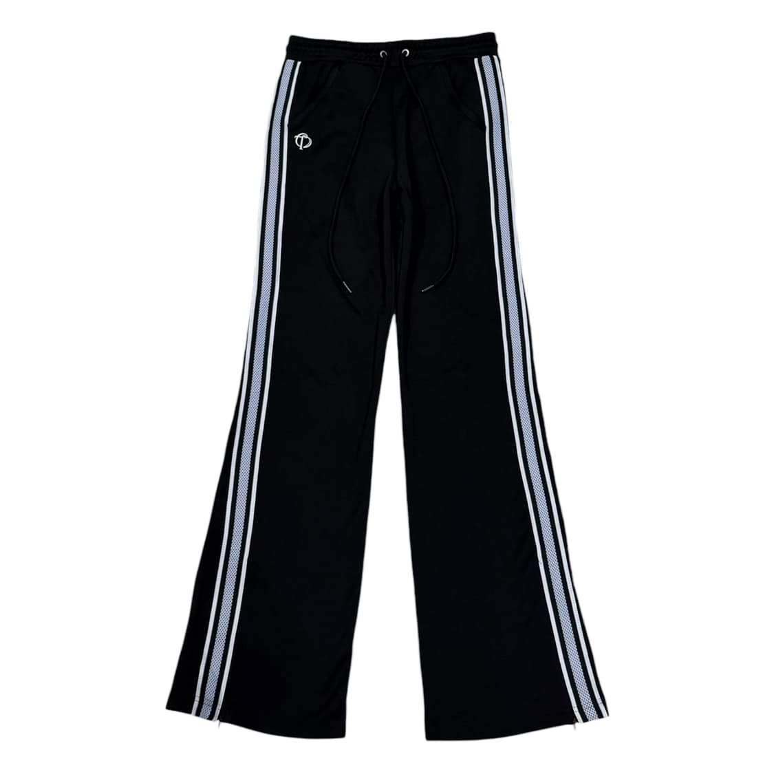 더오픈프로덕트 테이프드 저지 트랙팬츠 바지 블랙 1 상품이미지1