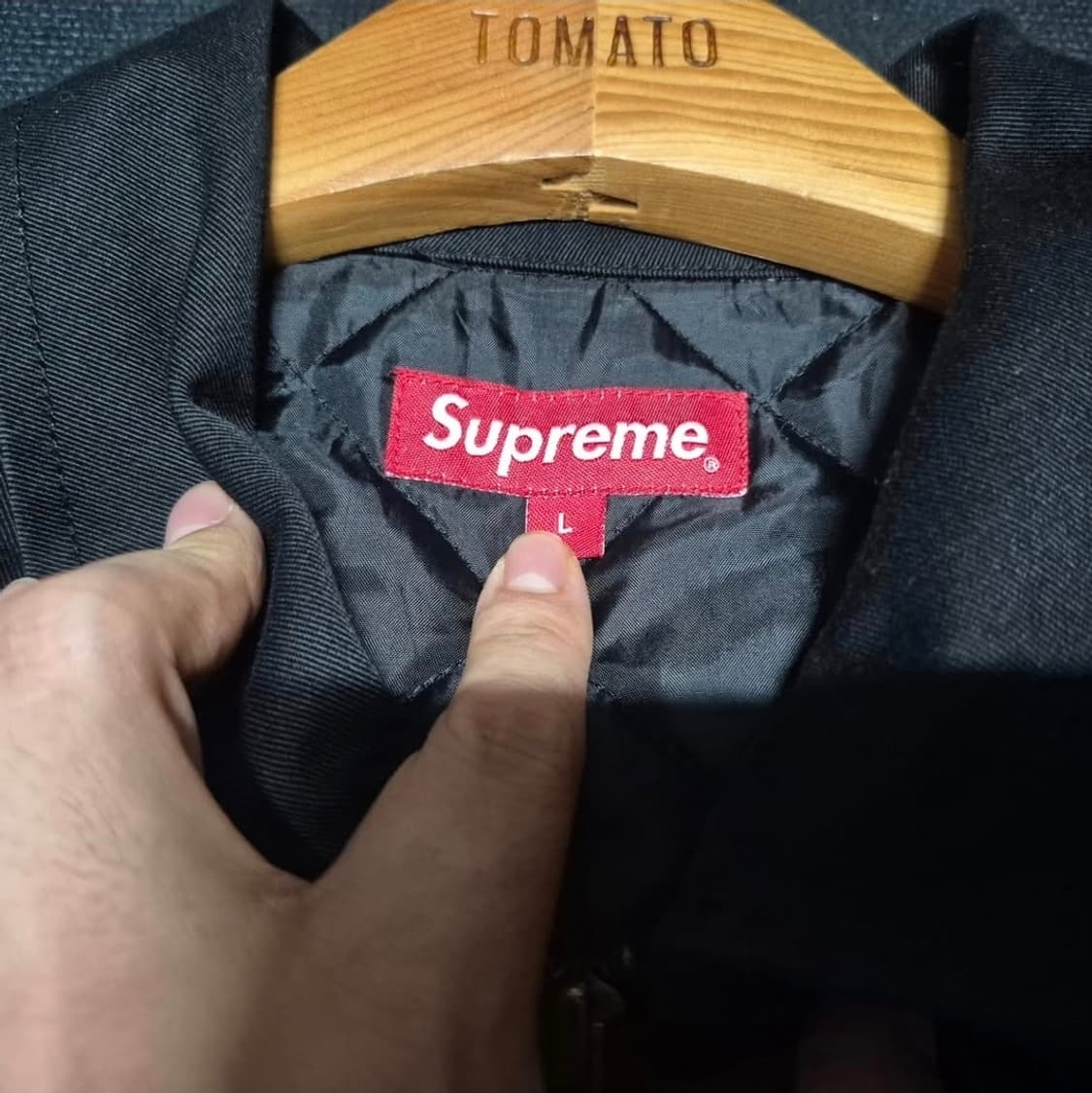 슈프림 X 플레이보이 16F/W 워크 자켓 L 정품 상품이미지3