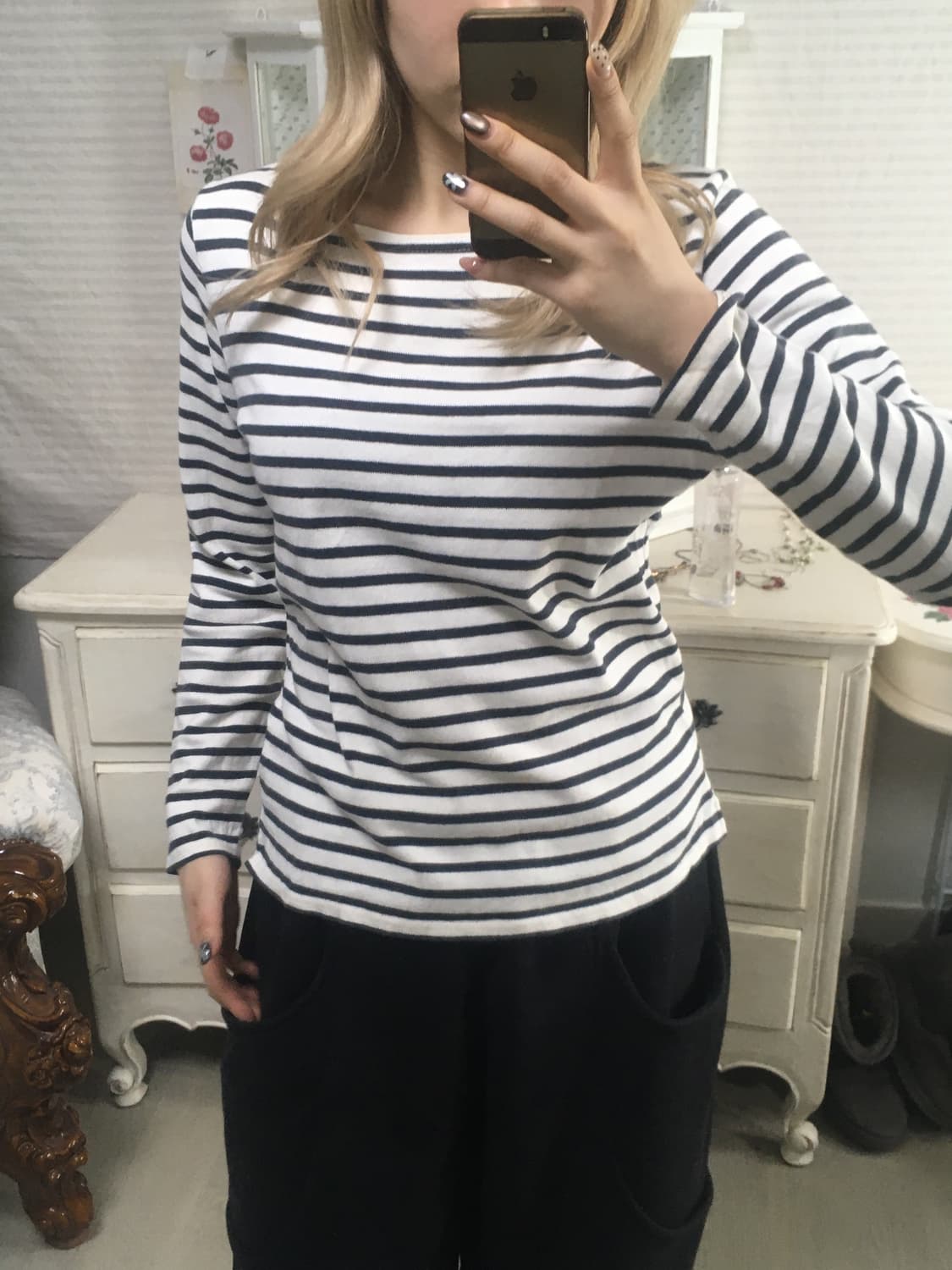 빔즈 스트라이프 롱슬리브 티셔츠 상품이미지2