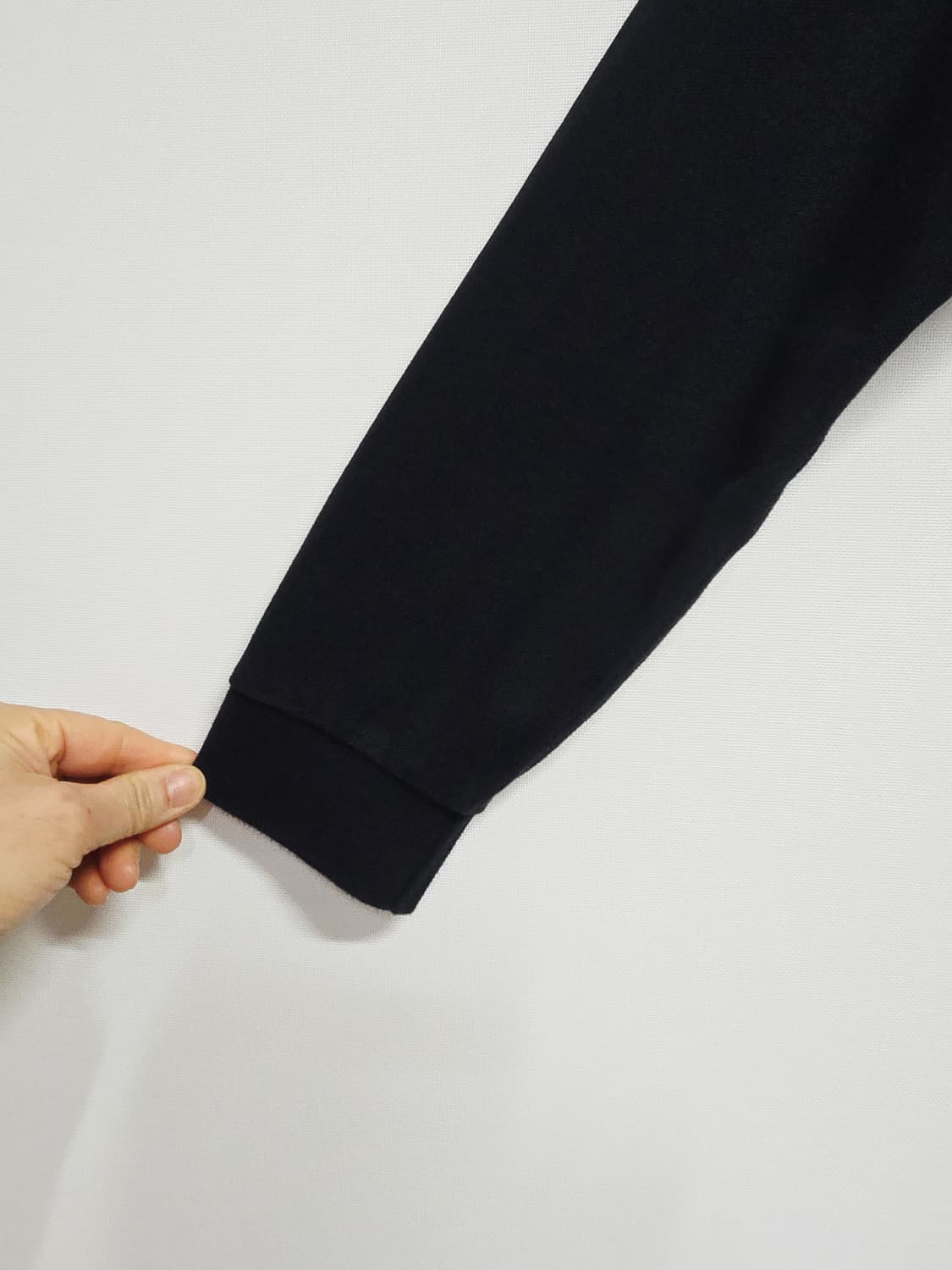 라코스테 블랙 롱 셔츠 원피스 상품이미지4