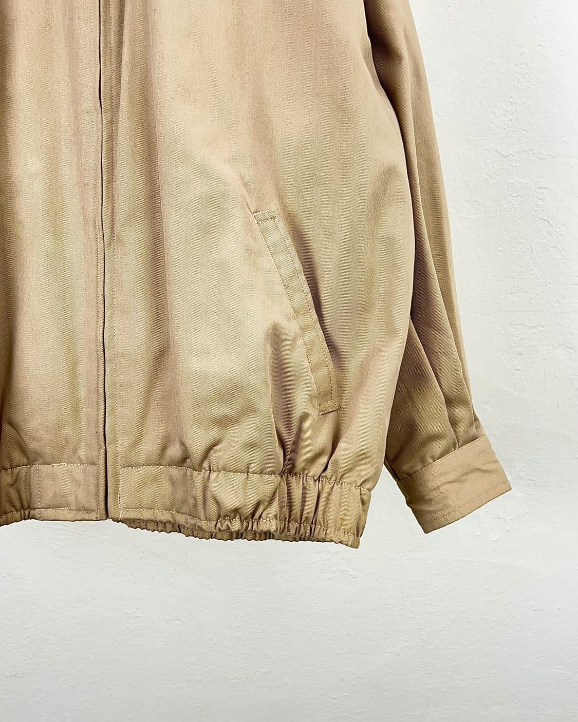 폴로 랄프로렌 베이지 스윙톱 넥 카라 블루종 자켓 상품이미지5